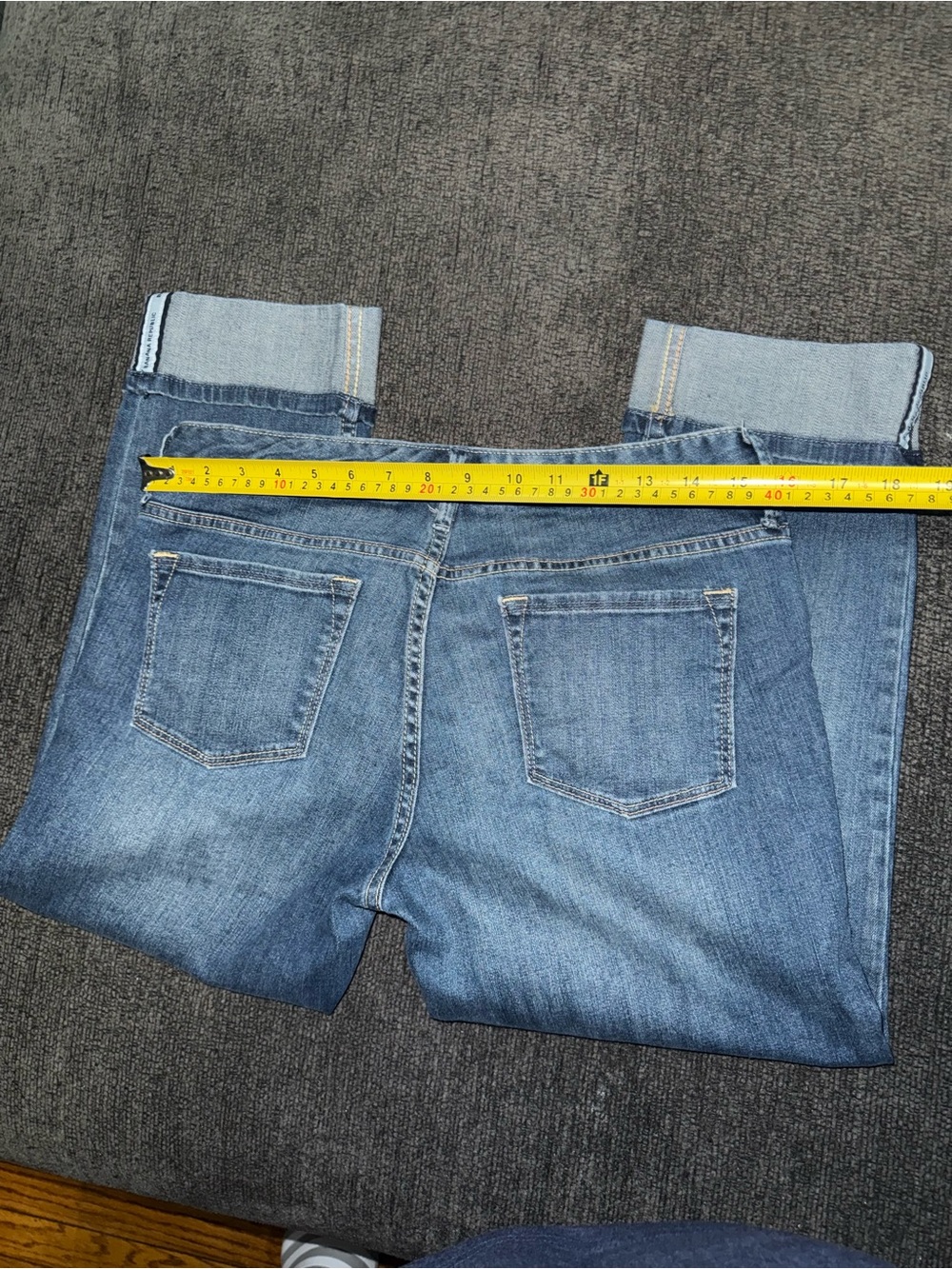 Banana Republic Stretch Cuffed Capri Jeans Women’s 28/6 Medium Wash - Picture 5 of 10